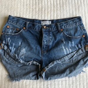 One Teaspoon Jean shorts